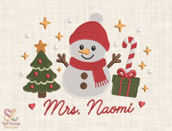 Download Custom Teacher Christmas Embroidery File - Teacher Collection