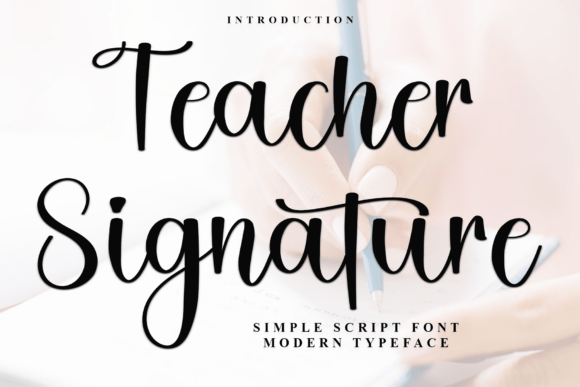 Download Teacher Signature - Teacher Collection