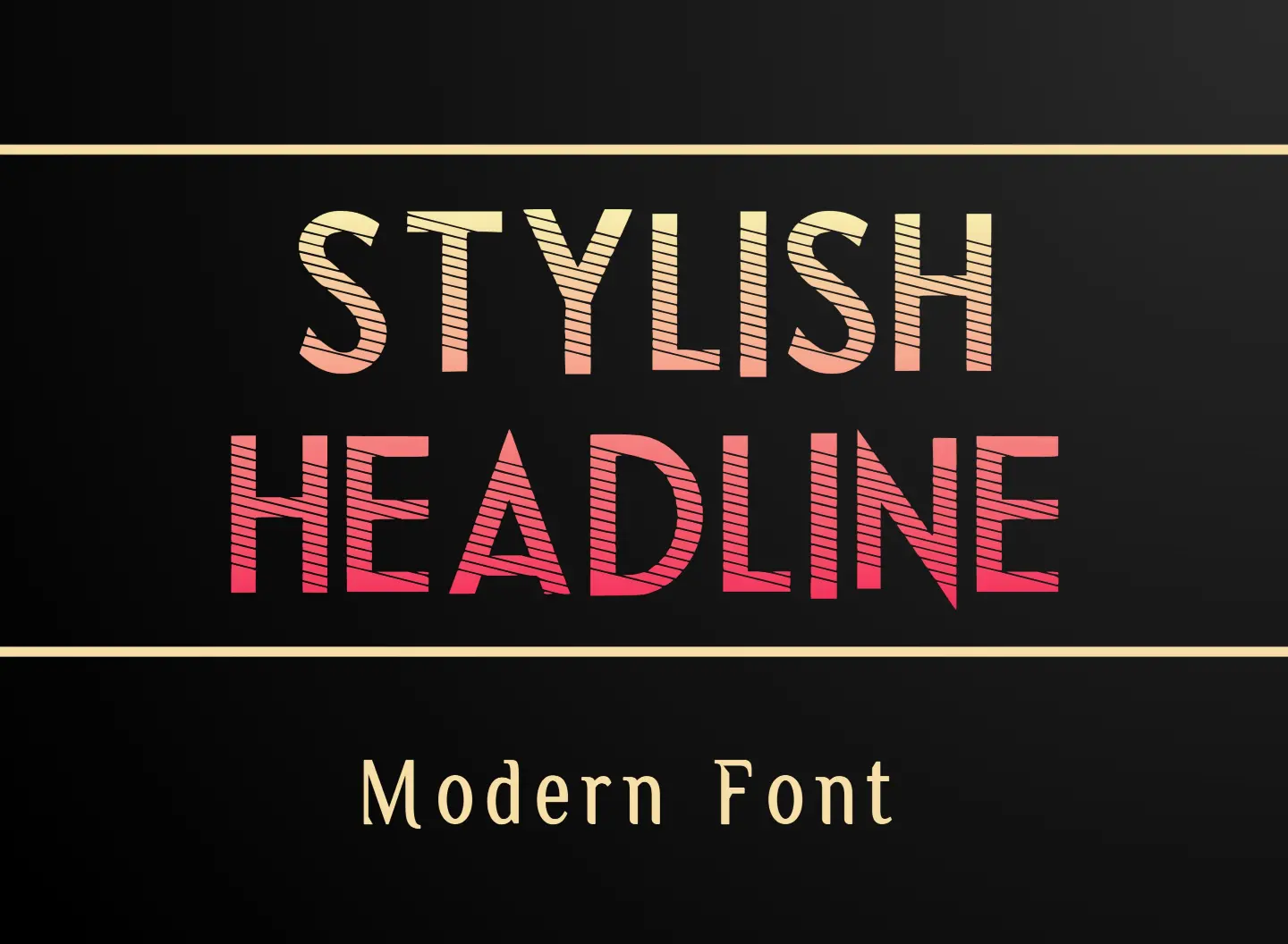 Download Stylish Headline - Headline Collection
